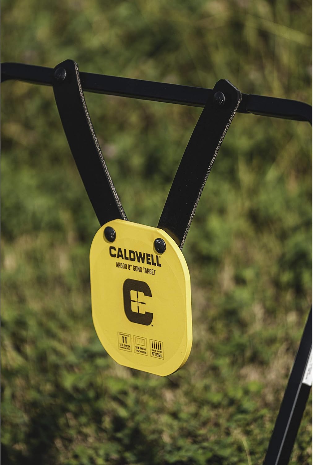 Caldwell AR500 Steel Target Hangers and Straps, for Range, Practice Shooting, and Outdoors Strap Set