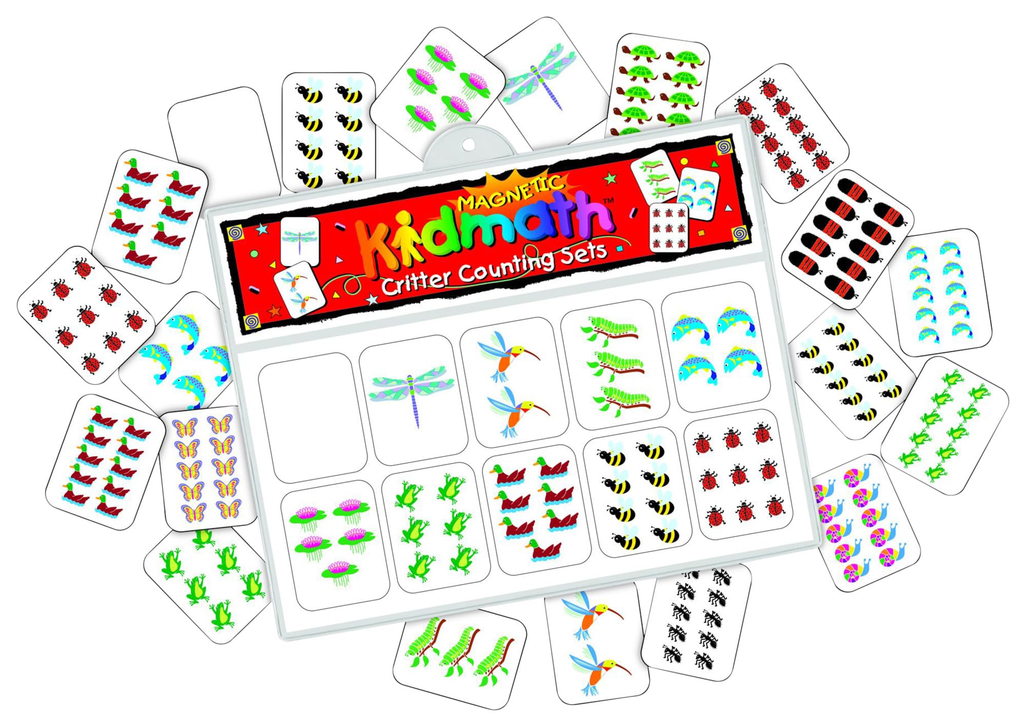 BARKER CREEK Learning Magnets Magnetic Manipulatives