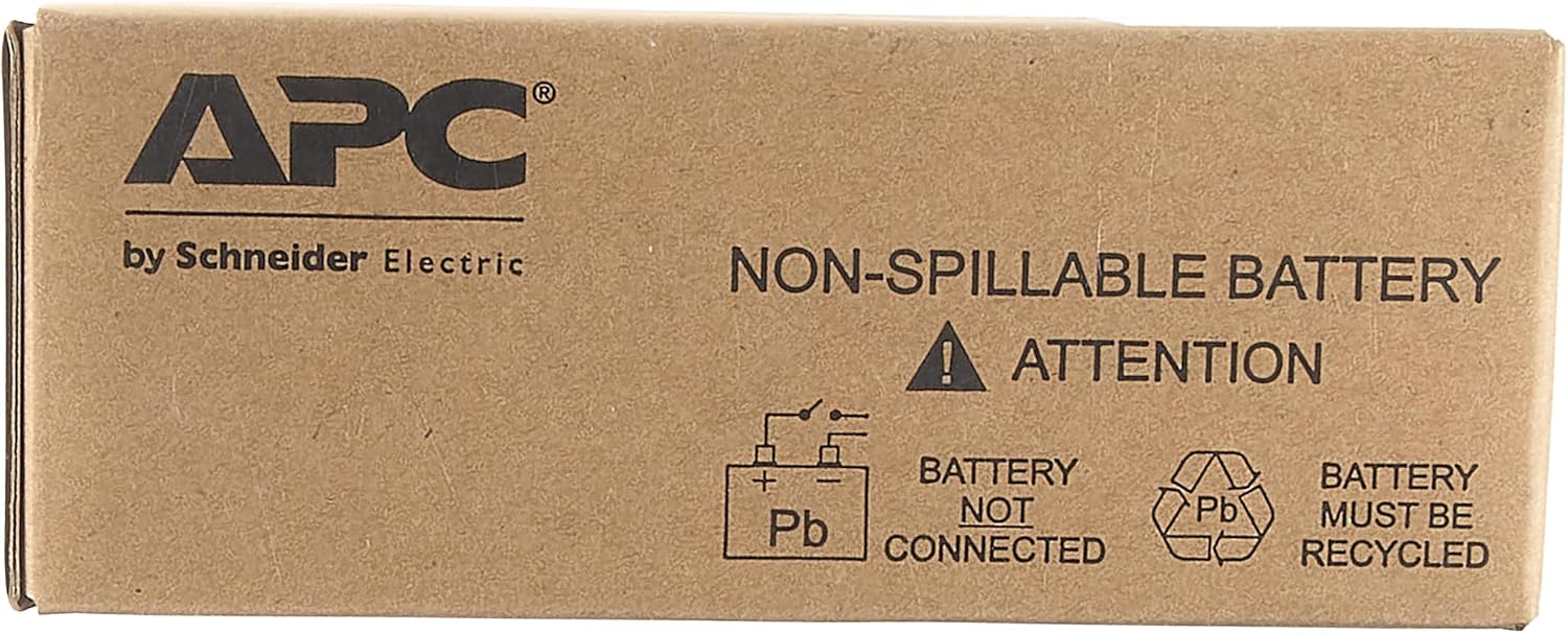 APC UPS Battery Replacement, RBC2, for APC Back-UPS Models BE500R, BK300C, BK350, BK500, BK500BLK, BK500M, BK500MC, BK500MUS