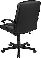 Flash Furniture Coffman Flash Fundamentals Mid-Back LeatherSoft Office and Gaming Chair