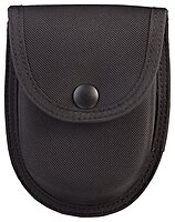 Uncle Mike's Sentinel Single Handcuff Case Sentinel Single Handcuff Case Black Molded Nylon, Card 89068