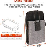 Ergodyne Squids Barcode Scanner Holster Phone-Style