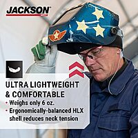 Jackson Safety Insight ADF Ultra-Lightweight Auto-Darkening Welding Helmet
