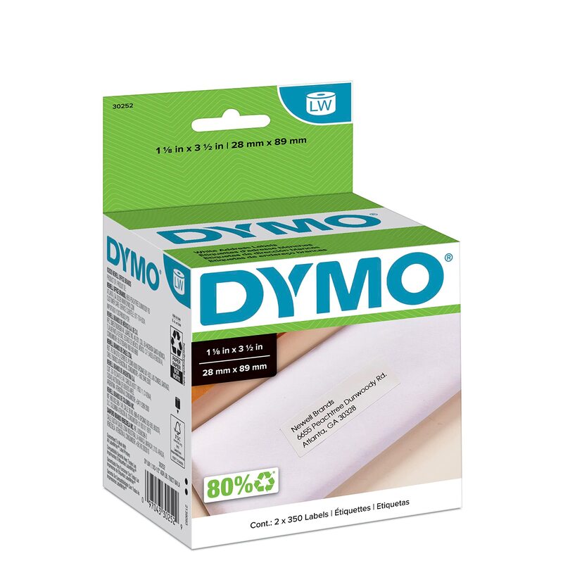 DYMO LW White Address Labels for LabelWriter Printers
