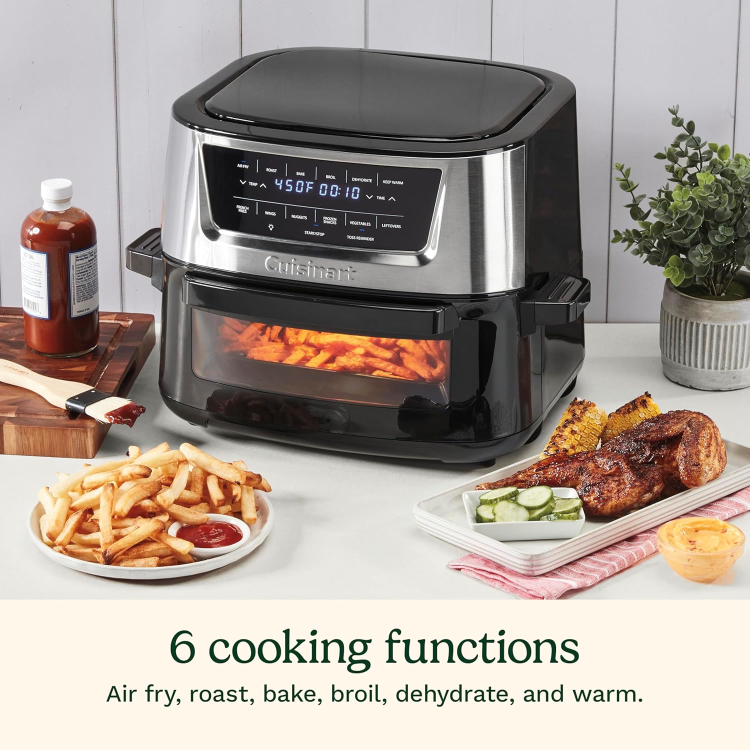 Cuisinart Air Fryer Basket with Window and Presets