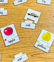 Key Education Big Box of Easy-to-Read Sight Words Puzzle, 250 Photo and Vocabulary Pieces