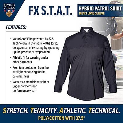 FLYING CROSS FX STAT Men's Hybrid Uniform Shirt