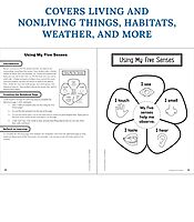 Carson Dellosa 1st Grade Interactive Notebooks, Reproducible Workbook Covering Physical, Space, and Earth Science