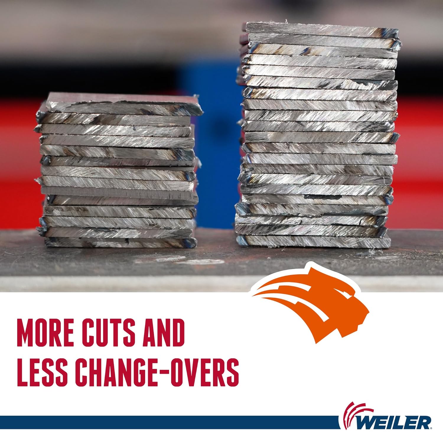 Weiler 57047 9 Inch Cutting Wheel, Tiger AO Steel/Metal Long Life Performance Cutting, 1/16" A60T Type 27 7/8" Arbor