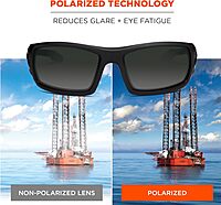 ERGODYNE Skullerz Odin Polarized Safety Sunglasses