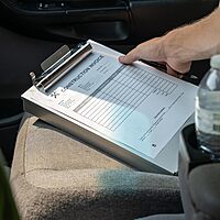 SAUNDERS Cruiser-Mate Aluminum Storage Clipboard with Dual Compartments