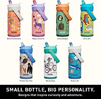 CAMELBAK Thrive Flip Straw Kids Stainless Steel Water Bottle