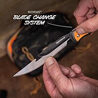 OUTDOOR EDGE RazorBone Replaceable Blade Folding Hunting Knife Kit, 6-Blade Combo
