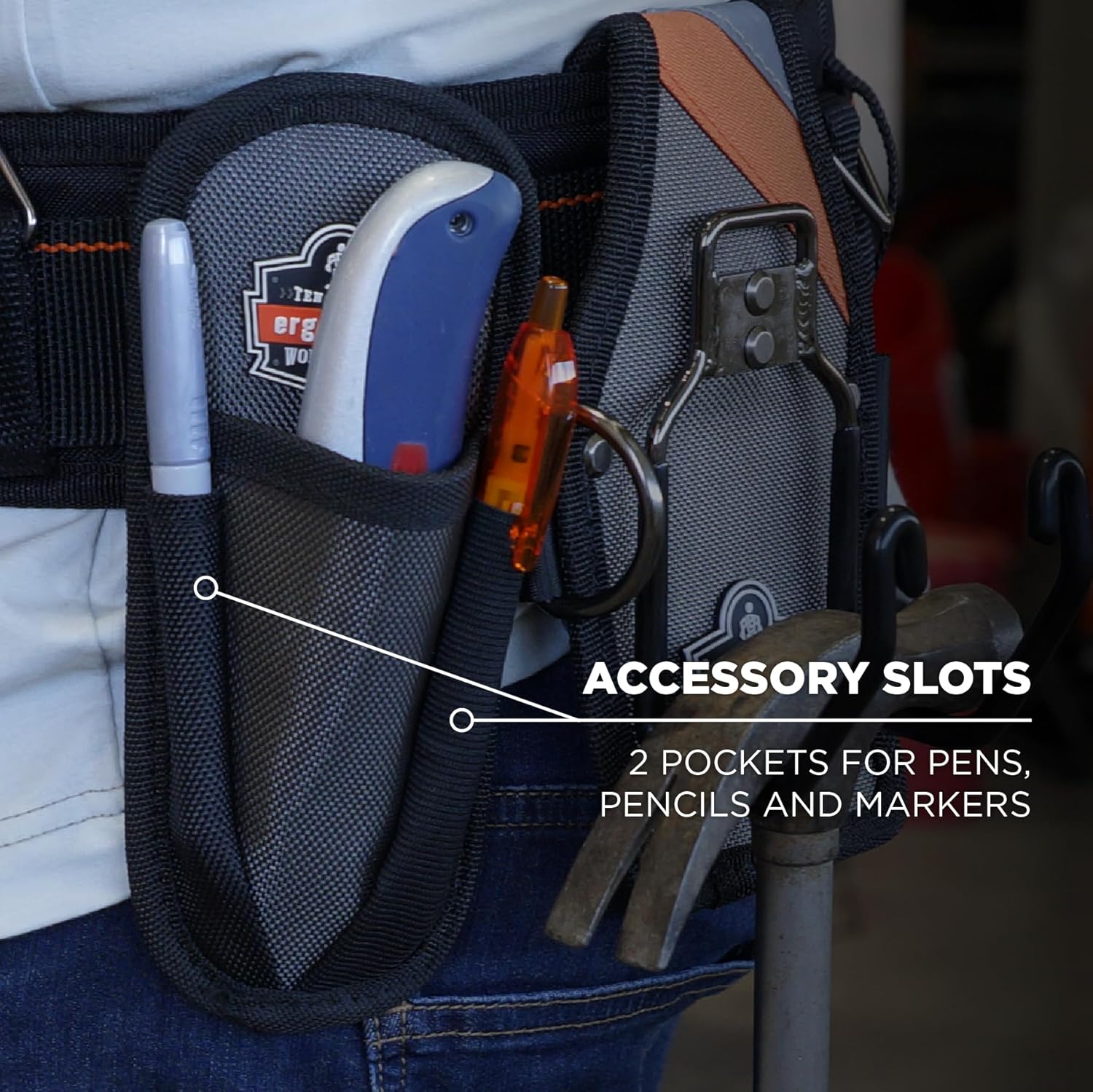 Ergodyne Arsenal 5567 Utility Knife Holder,Gray