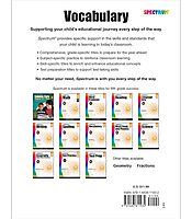 Spectrum 5th Grade Vocabulary Workbooks, Ages 10 to 11, Grade 5 Vocabulary, Reading Comprehension Context Clues, Vocabulary Analogies, Multiple-Meaning Words, Roots and Affixes - 160 Pages (Volume 88)