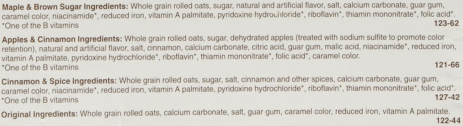 Quaker Instant Oatmeal Variety Pack, 52 Pk./1.51 Ounce ., 78.8 Ounce