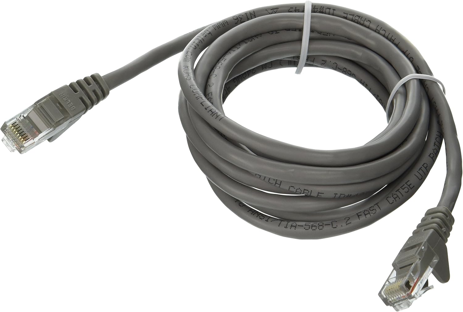Belkin 7-Feet RJ45 CAT5e Snagless Patch Cable (Gray - A3L791B07-S)