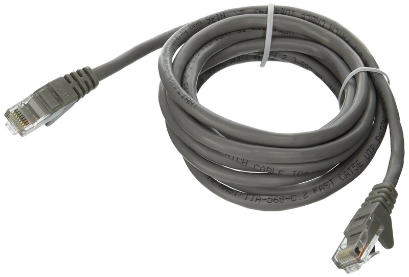 Belkin 7-Feet RJ45 CAT5e Snagless Patch Cable (Gray - A3L791B07-S)