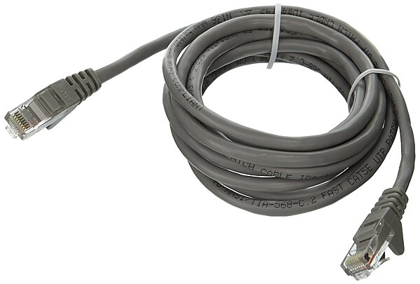 Belkin 7-Feet RJ45 CAT5e Snagless Patch Cable (Gray - A3L791B07-S)