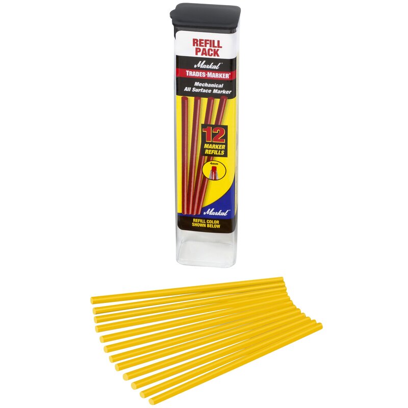 Markal Trades-Marker Refillable All-Surface Marker and Refills