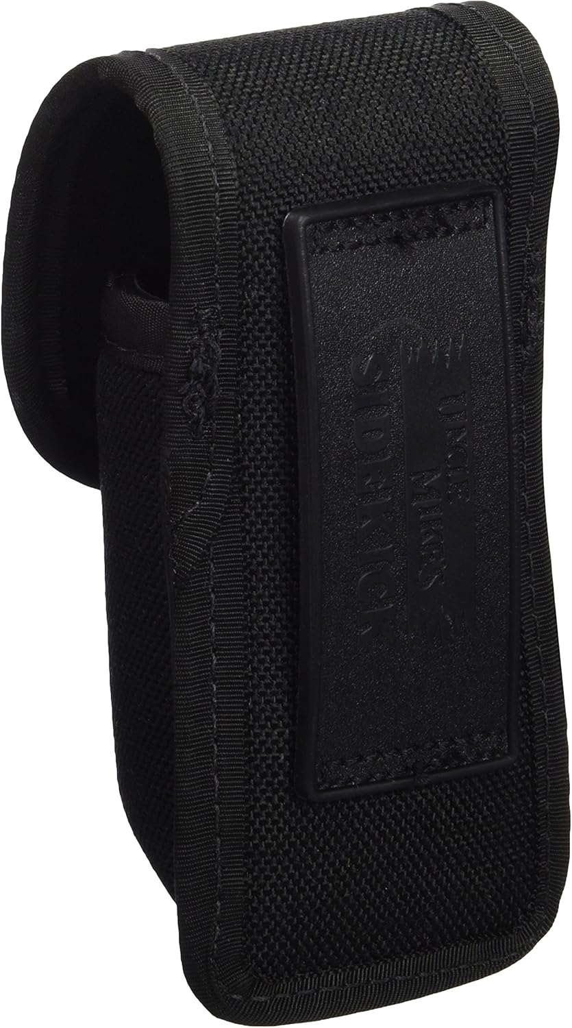 Uncle Mike's MK III Aerosol Agent Case MKIII OC Case Kodra Black Snap Close, Card 88771