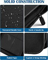 4-POCKET TOPLOADER BINDER (144 CARDS)
