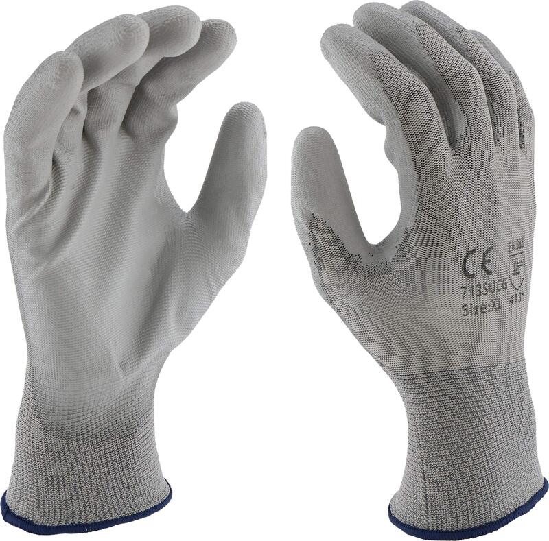 PIP West Chester 713SUCG Polyurethane Palm Coated Nylon Gloves