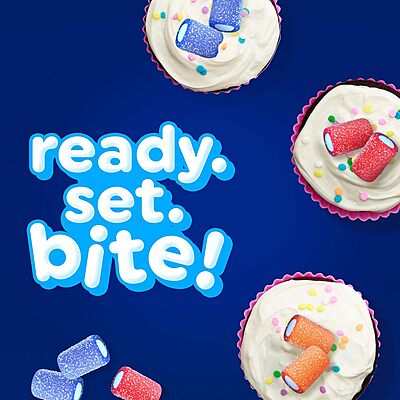 Airheads Candy, Soft Filled Bites, Assorted Flavors, Non Melting, Party, 6oz Bag, Box of 12 Bags Candy Original Fruit 6 Ounce (Pack of 12)