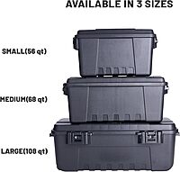 PLANO Sportsman Trunk Lockable Stackable Airline Approved