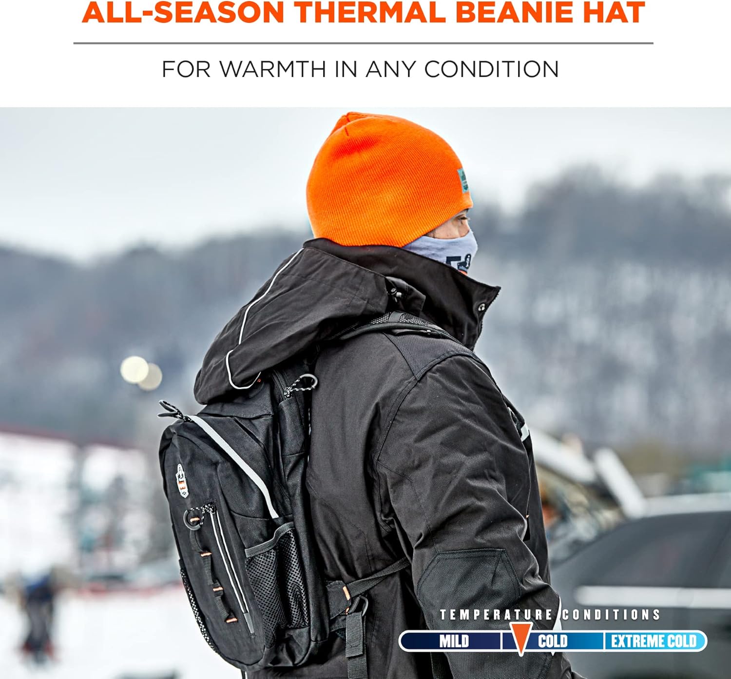 Ergodyne N-Ferno 6812 Rib Knit Beanie