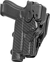 ALIEN GEAR Rapid Force Level III Duty Holster - Right Hand - Basket Weave Black