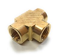 Western Enterprises#BFT-4LP, PKGD:NPT TEE 1/4F 1000 PSI MAX