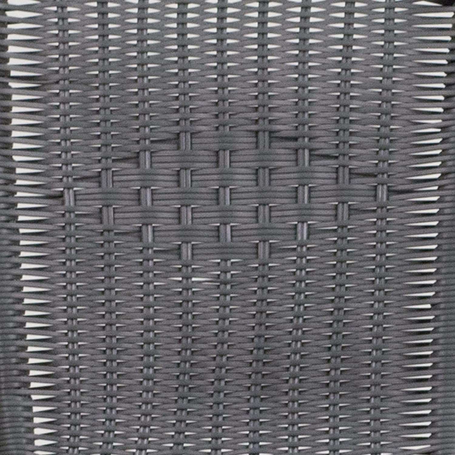 Flash Furniture Lila Rattan Stackable Indoor/Outdoor Dining Chairs