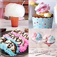 Nostalgia Classic Countertop Cotton Candy Machine, Manual, Retro Vintage Candy Maker Includes 2 Reusable Cones & Scoop