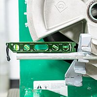 Greenlee L107 Electrician's Magnetic Torpedo Level with Conduit Bending Offset Aid, Green