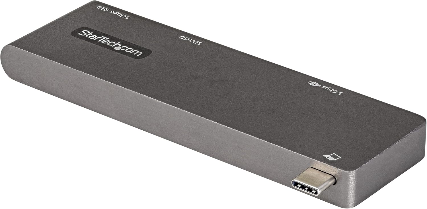StarTech.com USB C Multiport Adapter for MacBook Pro/Air - USB Type-C to 4K HDMI, 100W Power Delivery Pass-Through