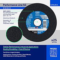 PFERD 6'' X .045'' Cut-Off Wheel 7/8'' AH A (63614) (25/Each)