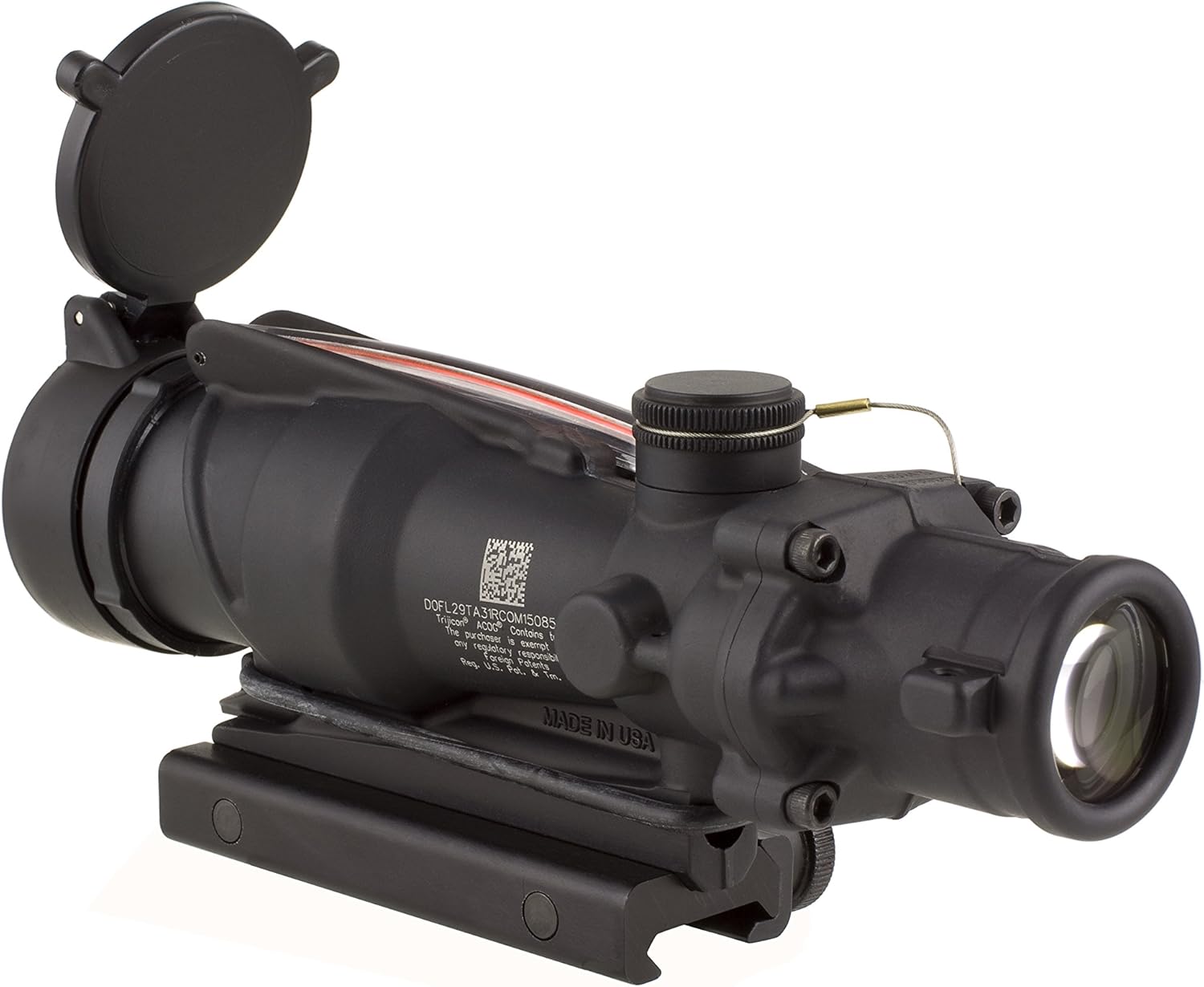 Trijicon TA31RCO-M150CP ACOG 4x32 BAC Rifle Optic with Red Chevron Reticle