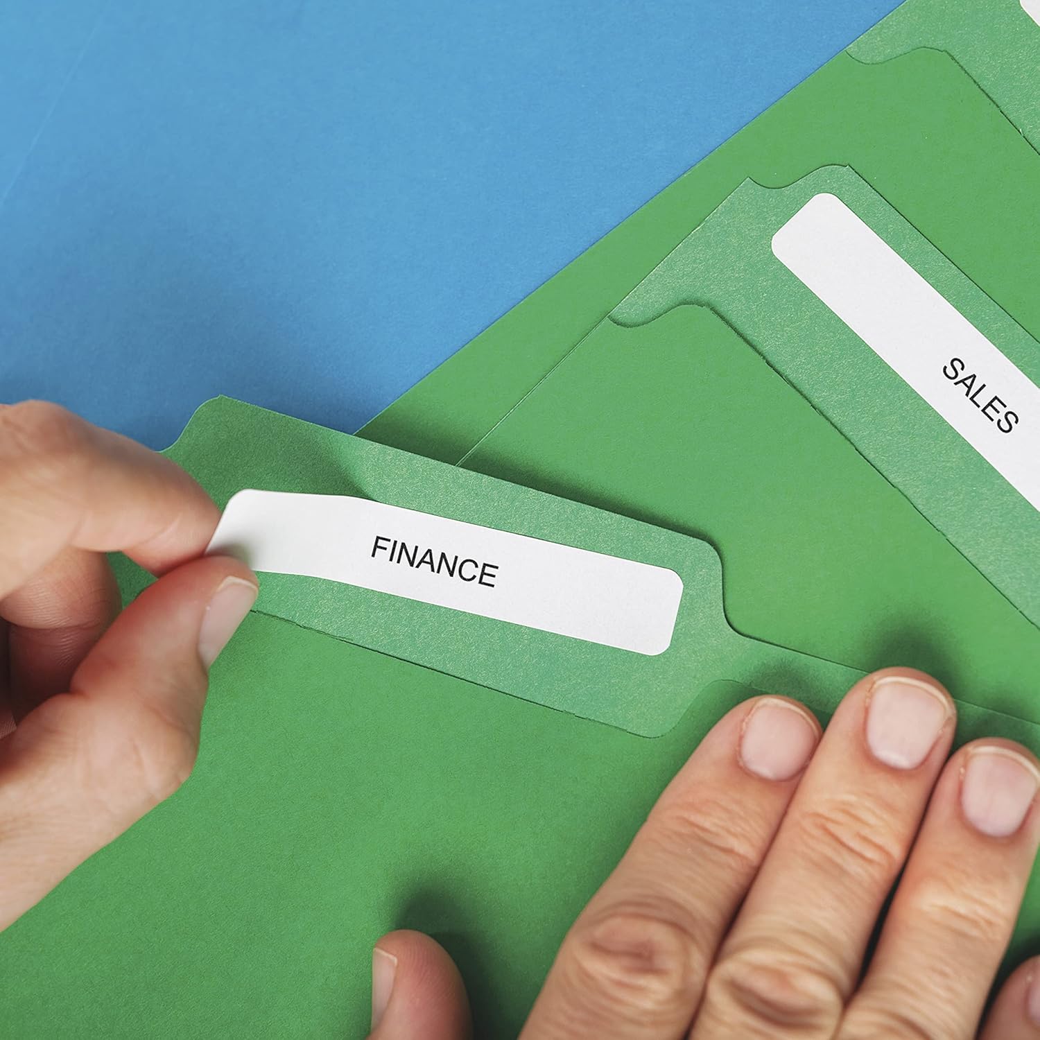 DYMO Authentic LW 1-Up File Folder Labels DYMO Labels for LabelWriter Label Printers White 9/16" x 3-7/16" 2 Rolls of 130