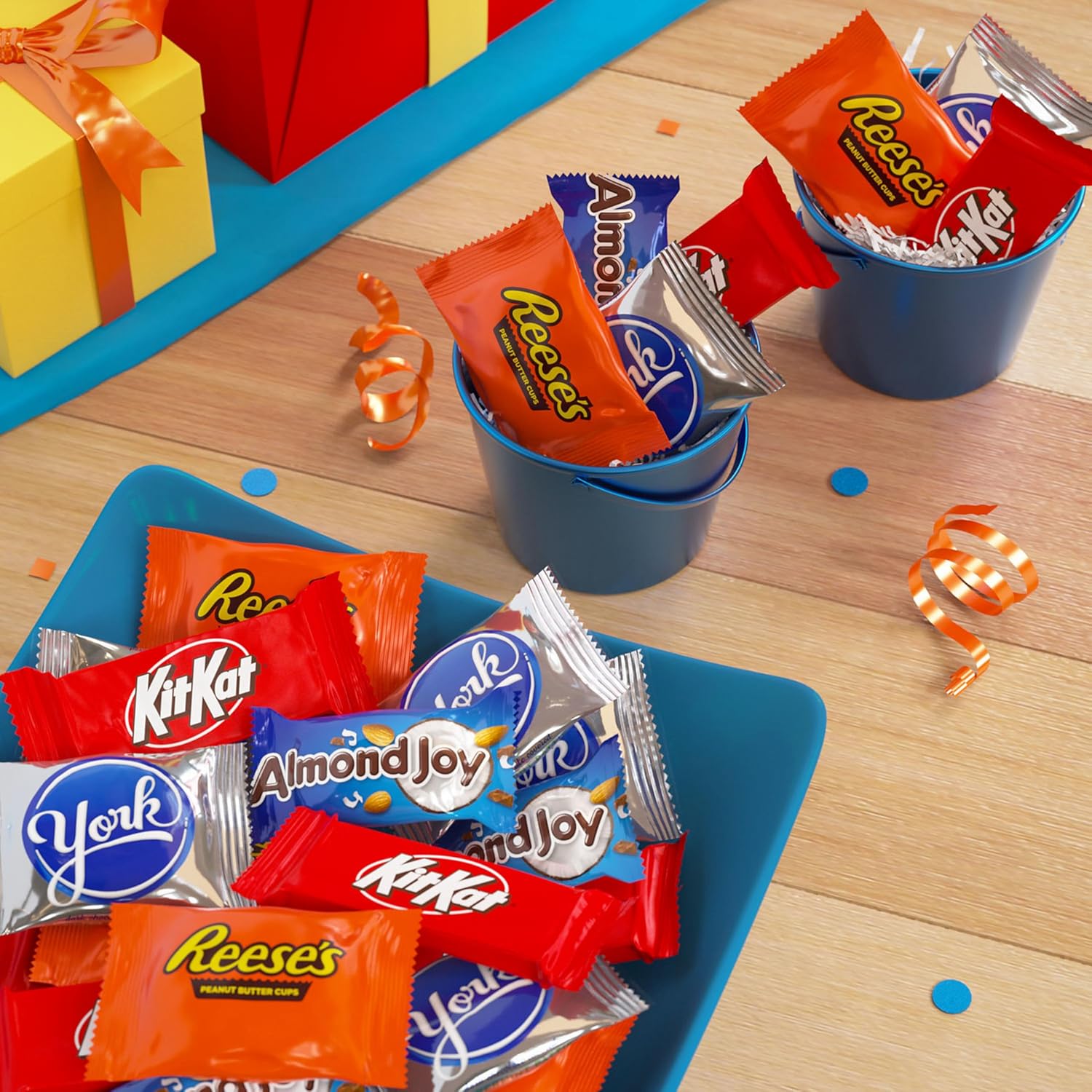 HERSHEY'S Assorted Chocolate Flavored Candy Party Pack, 30.22 oz Chocolate 30.22 Ounce (Pack of 1)