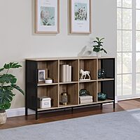 OSP Home Furnishings Ace Contemporary Modern Storage Bookcase