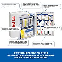 First Aid Only 90658 25-Person SmartCompliance First Aid Kit for Businesses