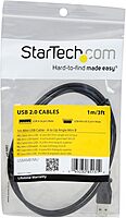 StarTech.com Angled Mini USB Cable - USB A to Mini B