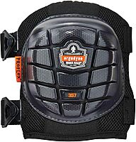 Ergodyne ProFlex 357 Professional Knee Pads, Protective Short Cap, Lightweight Gel Padded Technology, Adjustable Straps