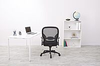 SPACE SEATING Breathable Mesh High-Back Office Chair with Adjustable Lumbar