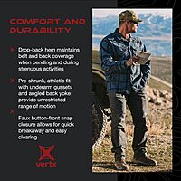 VERTX Canyon River Men's Tactical Flannel Shirt