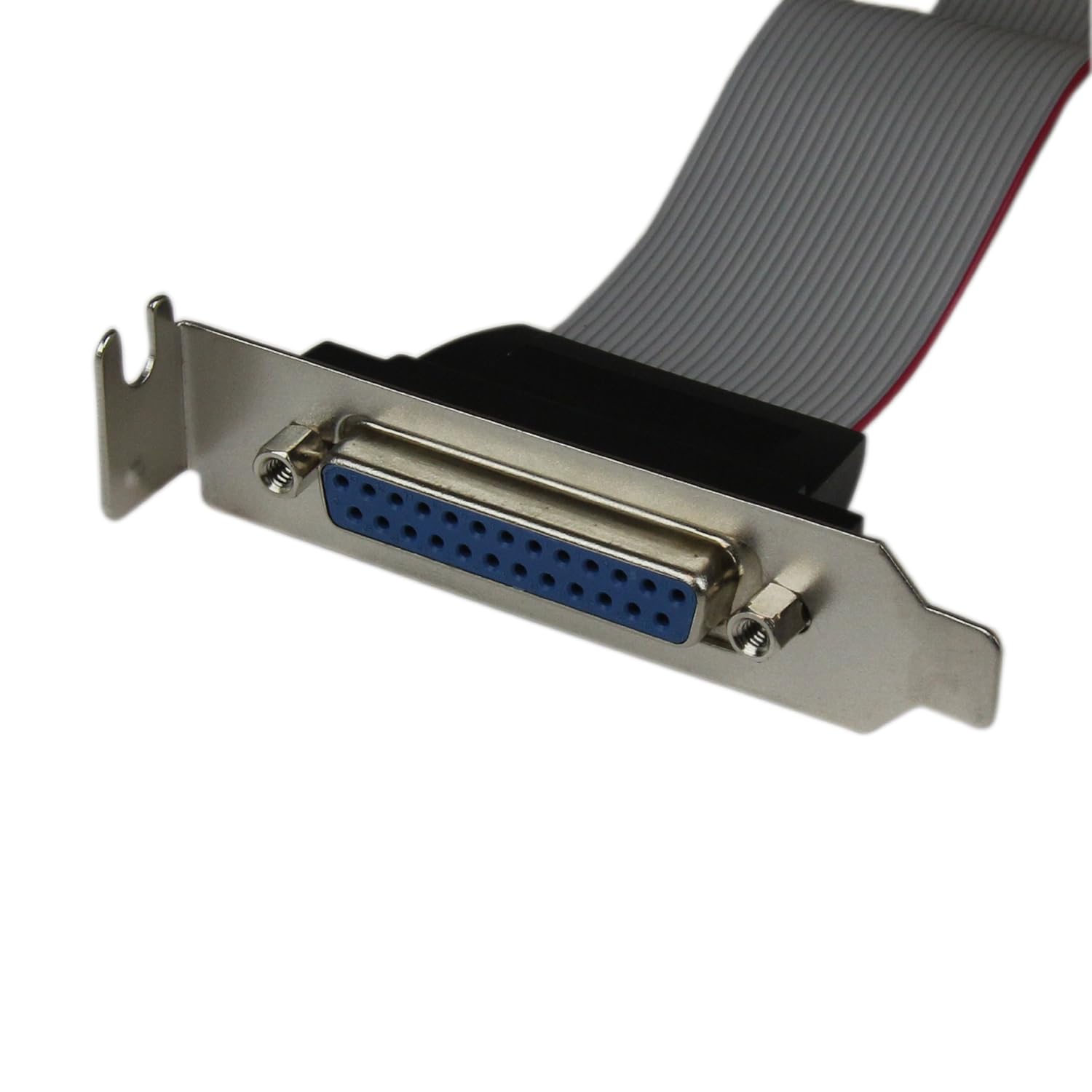 StarTech.com Low Profile 16in Parallel Port Header Cable Adapter w/ Bracket