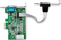 StarTech.com 2-port PCI Express RS232 Serial Adapter Card - PEX2S953LP