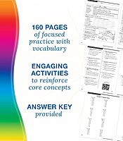 Spectrum 5th Grade Vocabulary Workbooks, Ages 10 to 11, Grade 5 Vocabulary, Reading Comprehension Context Clues, Vocabulary Analogies, Multiple-Meaning Words, Roots and Affixes - 160 Pages (Volume 88)