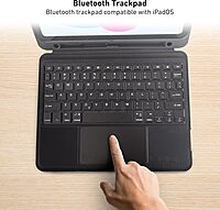 CODi Bluetooth Keyboard Folio Case w/Trackpad for iPad 10.9" (10th Gen), iPad A16, iPad Air 11" (M3, M2), iPad Air 10.9" (5th, 4th Gen), iPad Pro 11" (3rd Gen) – Wireless Keyboard Cover